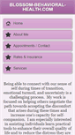 Mobile Screenshot of blossom-behavioral-health.com